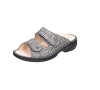 FINN COMFORT Sansibar Damen Pantolette grau Glattleder 41 Grau Damen