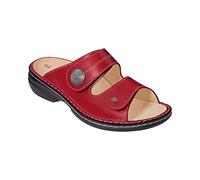 Finn Comfort Sansibar, Damen Pantoletten, Rot (Red), 39 EU