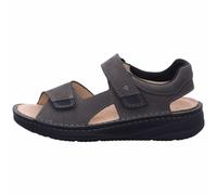 FINN COMFORT Skiathos Herren Sandale grau Nubukleder 44 Grau Herren