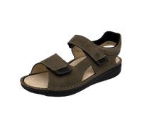 FinnComfort Sandale Skiathos Grau oxide/schwarz 01701 902789 Größe 43