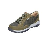 FINN COMFORT FINNCO Tessin Damen Wanderschuhe Halbschuhe grün Nubukleder Textil UK 5,5 Grün Damen