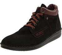 Finn Comfort Unisex-Erwachsene Linz Sandalen, Schwarz (Schwarz/Braun)