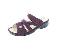 FinnComfort Ventura-Soft Rumba (Weinrot) - Pantolette - Marken, Rot, leder (nubuk) für Damen, rot, Größe 37 EU