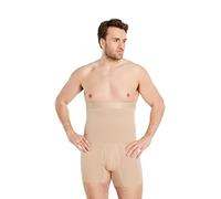 FINN Shapewear Herren Boxershorts - Bodyshaper Mieder mit Bauchweg Effekt - Figurformende Unterhose für Männer - Stützende Shaping Shorts aus Baumwolle für Bauch und Hüfte Hautfarbe Nude 7XL