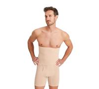 FINN Shapewear Herren Hose - Seamless Body Shaper Boxershorts mit Bauchweg Effekt - Nahtlose Kompressionshose & Mieder - Figurformende Unterhose mit starker Kompression Nude S