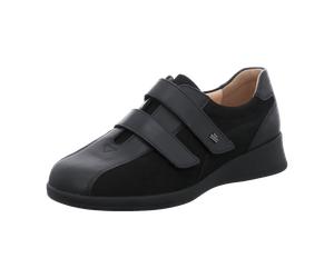 FinnComfort Bequeme Slipper für Damen, schwarz, Größe 38 ½ EU / 5,5 UK