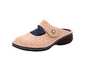 FinnComfort Brig Beige - offener Hausschuh - Marken, Beige für Damen, beige, Größe 41 EU