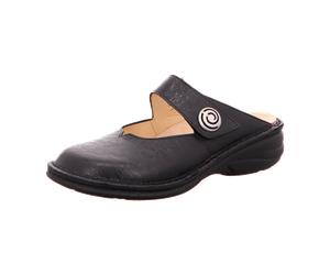 FinnComfort Canaro Schwarz - Clogs - Marken, Schwarz, leder (orione) für Damen, schwarz, Größe 39 EU