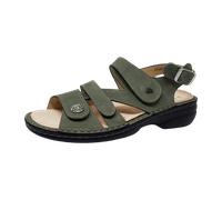 Finn Comfort Damen Sandale Gomera Nubukleder farngrün Größe 39