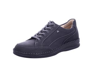 FinnComfort Falkland Schwarz - Bequemschuh - Herrenschuhe Bequemschuhe, Schwarz, leder (nuri) für Herren, schwarz, Größe 44 EU / 10 UK