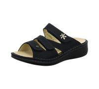 FinnComfort Grenada Atlantic (Dunkelblau) - Pantolette - Passformübersicht Marken FinnMellow, Blau, leder (streetnubuk) für Damen, blau, Größe 42 EU