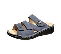 Finn Comfort Pantoletten bequem bis 30 mm Gr.38, Blau