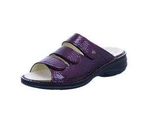 FinnComfort Hellas Wine (Rot) - Pantolette - Marken, Rot, leder (gado) für Damen, lila, Größe 36 EU