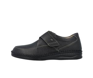 FinnComfort Herrenschuhe Slipper SCHWARZ SCHWARZ - Gr. - 11.5 UK
