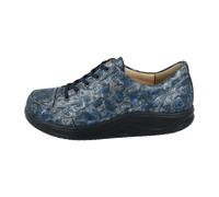 Finn Comfort Ikebukuro (Finnamic) 2911-828046, Cortex - bedrucktes Nubukleder, Marine (blau) Blau Gr. 40