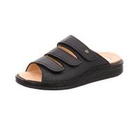 Finn Comfort Pantolette Korfu schwarz/Bison Größe 50 Herren