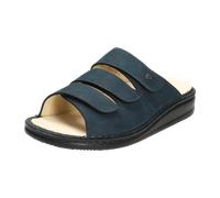 FinnComfort Korfu Nautic (Dunkelblau) - Pantolette - Marken, Blau, leder (nubukvienna) für Herren, blau, Größe 46 EU