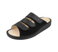 FinnComfort KORFU schwarz Nubuk/Nuri für Herren, schwarz, Größe 45 EU