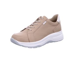 FinnComfort Lafayette Sesame/Weiss (Beige) - Schnürschuh mit loser Einlage - Damenschuhe Bequeme Schnürschuhe, Beige, leder (porto/clio) für Damen, beige, Größe 38 ½ EU / 5,5 UK