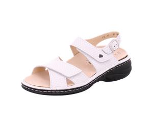 FinnComfort Linosa 02621-224000 weiss Lotus für Damen, weiß, Größe 40 EU