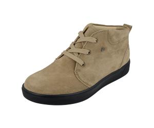FinnComfort Mantua Taupe (Beige) - Schnürschuh mit loser Einlage - Marken, Beige, leder (soft) für Herren, beige, Größe 39 ½ EU