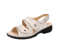 FinnComfort Milos Taupe (Beige) - Sandale mit loser Einlage - Marken, Beige, leder (milos) für Damen, beige, Größe 39 EU