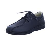 FinnComfort Norfolk Schwarz - eleganter Schnürschuh - Marken, Schwarz, leder (rabo) für Herren, schwarz, Größe 42 EU / 8 UK