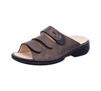 FinnComfort Sansibar (braun) - Pantolette Copper/Schwarz - Marken, Braun, leder (natural/nappaseda) für Damen, braun, Größe 38 EU