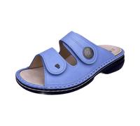 FinnComfort Sansibar Hellblau - Pantolette - Marken, Blau, leder (nube) für Damen, blau, Größe 43 EU
