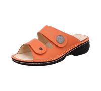 FinnComfort Sansibar Mandarin - Pantolette - Marken, Mehrfarbig, leder (nube) für Damen, orange, Größe 40 EU