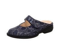 FinnComfort Stanford Marine (blau) - Clogs - Marken, Blau, leder (teyus) für Damen, blau, Größe 38 EU