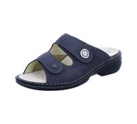 FinnComfort Zeno Grigio (Dunkelgrau) - Pantolette - Marken, Grau, leder (nubuk/stretchrona) für Damen, grau, Größe 39 EU