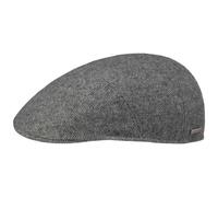 Finningley 5 Panel Flatcap by Stetson grau L (58-59 cm)