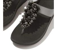 Fitflop Fino Bauble-bead Toe-post Slides Schwarz EU 39 Frau (Herstellerartikelnummer: HI9-B06-EU39)