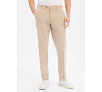 Finshley & Harding Baukasten-Anzughose Herren Modern Fit Baumwolle beige, 50