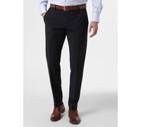 Finshley & Harding Baukasten-Hose Herren Modern Fit Wolle marine, 25