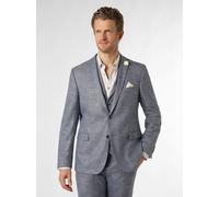 Finshley & Harding Baukasten-Sakko Herren Modern Fit Viskose blau, 52