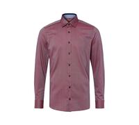 Finshley & Harding Businesshemd Herren Slim Fit Baumwolle bordeaux, 39