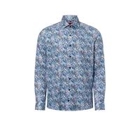 Finshley & Harding Businesshemd Herren Slim Fit Baumwolle hellblau, 39