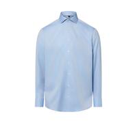 Finshley & Harding Hemd Bügelfrei Herren Modern Fit Baumwolle hellblau, 40
