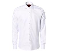 Finshley & Harding Hemd Herren Slim Fit Baumwolle weiß, 45