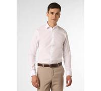 Finshley & Harding Hemd Herren Super Slim Fit Baumwolle weiß Kent, 40