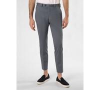 Finshley & Harding London Baukasten-Hose Herren Slim Fit Viskose marine, 48