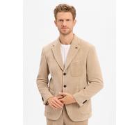 Finshley & Harding London Baukasten-Sakko Herren Comfort Fit Cord beige, 46