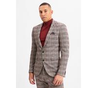 Finshley & Harding London Baukasten-Sakko Herren Slim Fit Baumwolle beige, 98