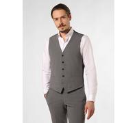 Finshley & Harding London Baukasten-Weste Herren Slim Fit grau, 46