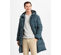 Finshley & Harding London Daunenmantel Herren petrol, 48