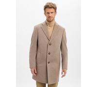 Finshley & Harding Wollmantel Herren taupe, 56