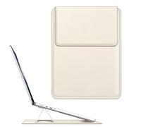 Fintie 13.6 Zoll Laptop Tasche mit Ständer Kompatibel mit MacBook Air 13.6 2026-2022, MacBook Neo, MacBook Air 13 2020-2018, MacBook Pro 13 2022-2016, Slim Hülle Sleeve, Starlight