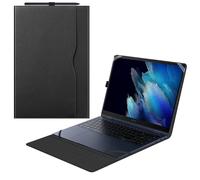 Fintie Hülle für 15.6 Zoll Samsung Galaxy Book 4&Book 4 360 - Premium Folio Schutzhülle mit Dokumentschlitze, Schwarz